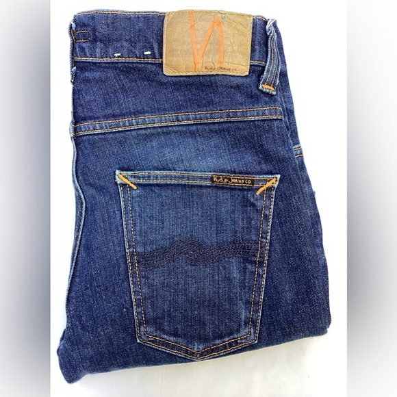 Nudie Jeans, Mens, Grim Tim, True Navy .  30/32
Excellent condition. - Picture 5 of 13